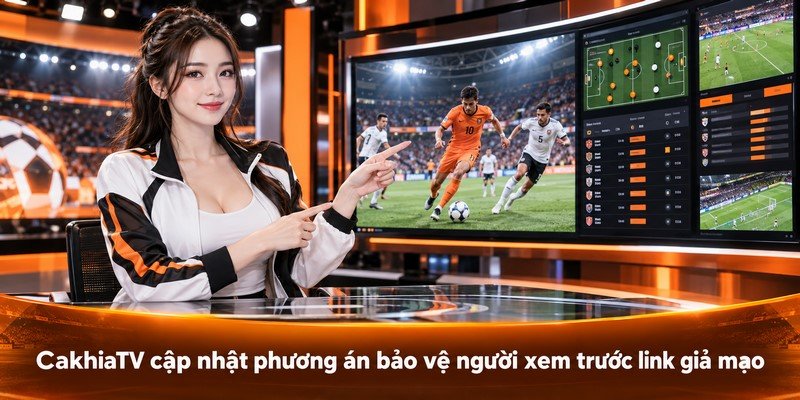 CakhiaTV cập nhật phương án bảo vệ người xem trước link giả mạo